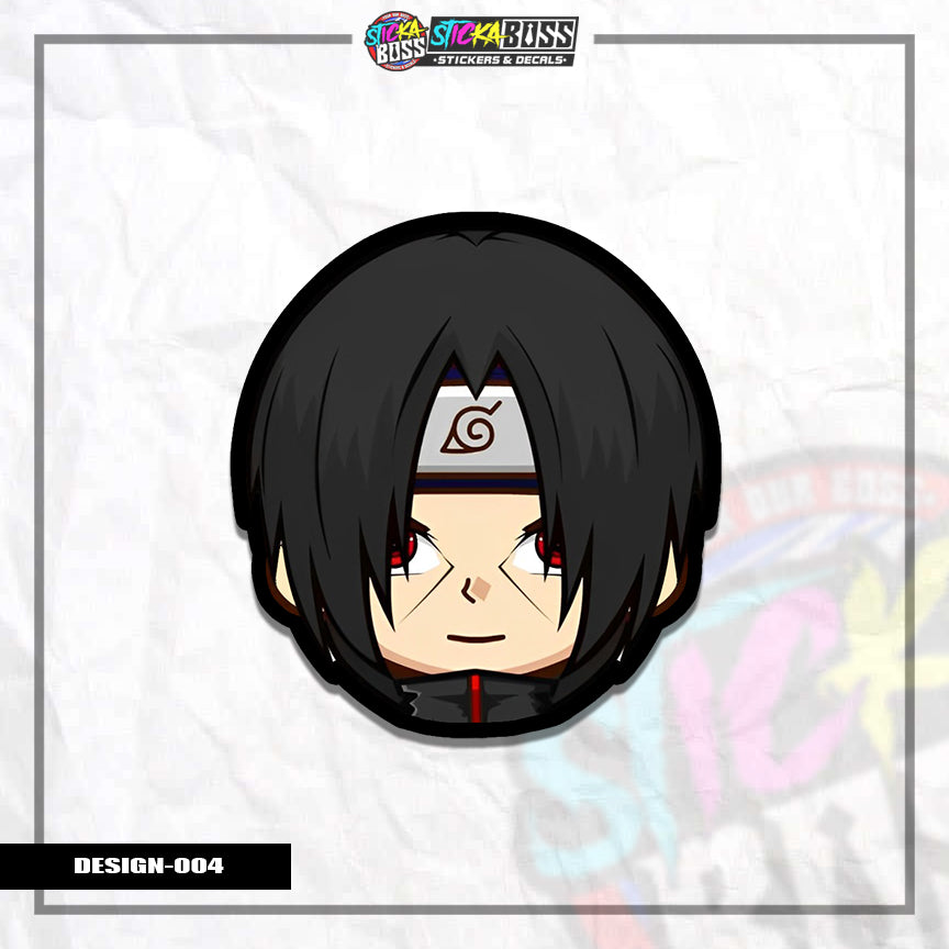NARUTO | ANIME STICKER HEADS ( ANIME VINYL STICKER DECALS )【Stickaboss】 (Copy)