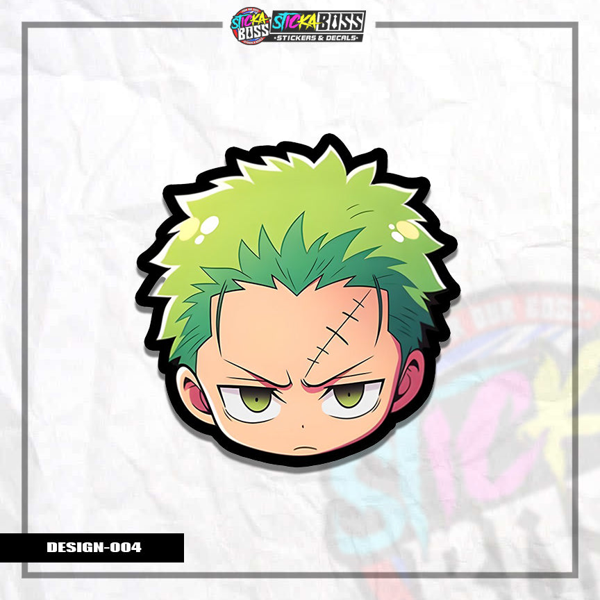 NARUTO | ANIME STICKER HEADS ( ANIME VINYL STICKER DECALS )【Stickaboss】 (Copy)