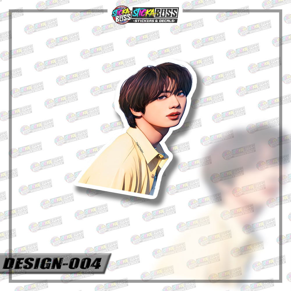 KPP-BTS | VINYL STICKER【VINYL PRINTED】( LAMINATED / WATERPROOF ) (Copy)