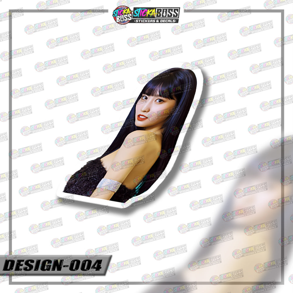 KPOP-TWICE | VINYL STICKER【VINYL PRINTED】( LAMINATED / WATERPROOF ) (Copy)