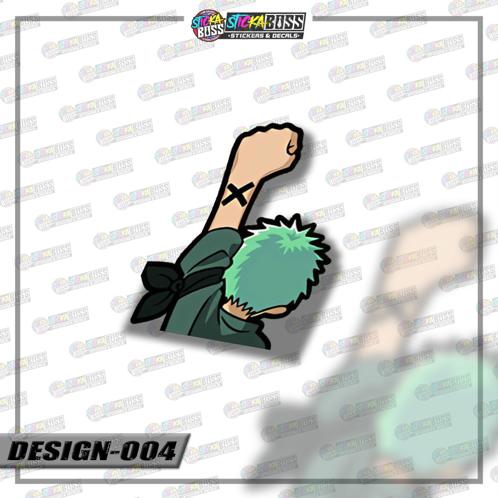 ONE PIECE P2 | VINYL STICKER【VINYL PRINTED】( LAMINATED / WATERPROOF ) (Copy)