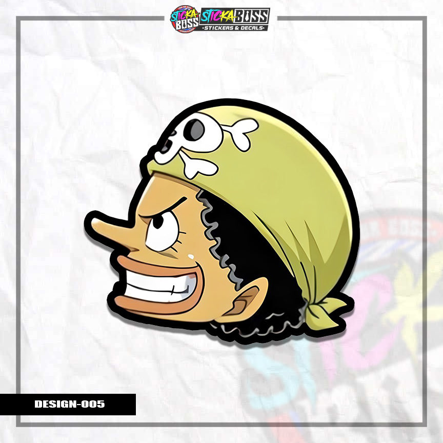 NARUTO | ANIME STICKER HEADS ( ANIME VINYL STICKER DECALS )【Stickaboss】 (Copy)