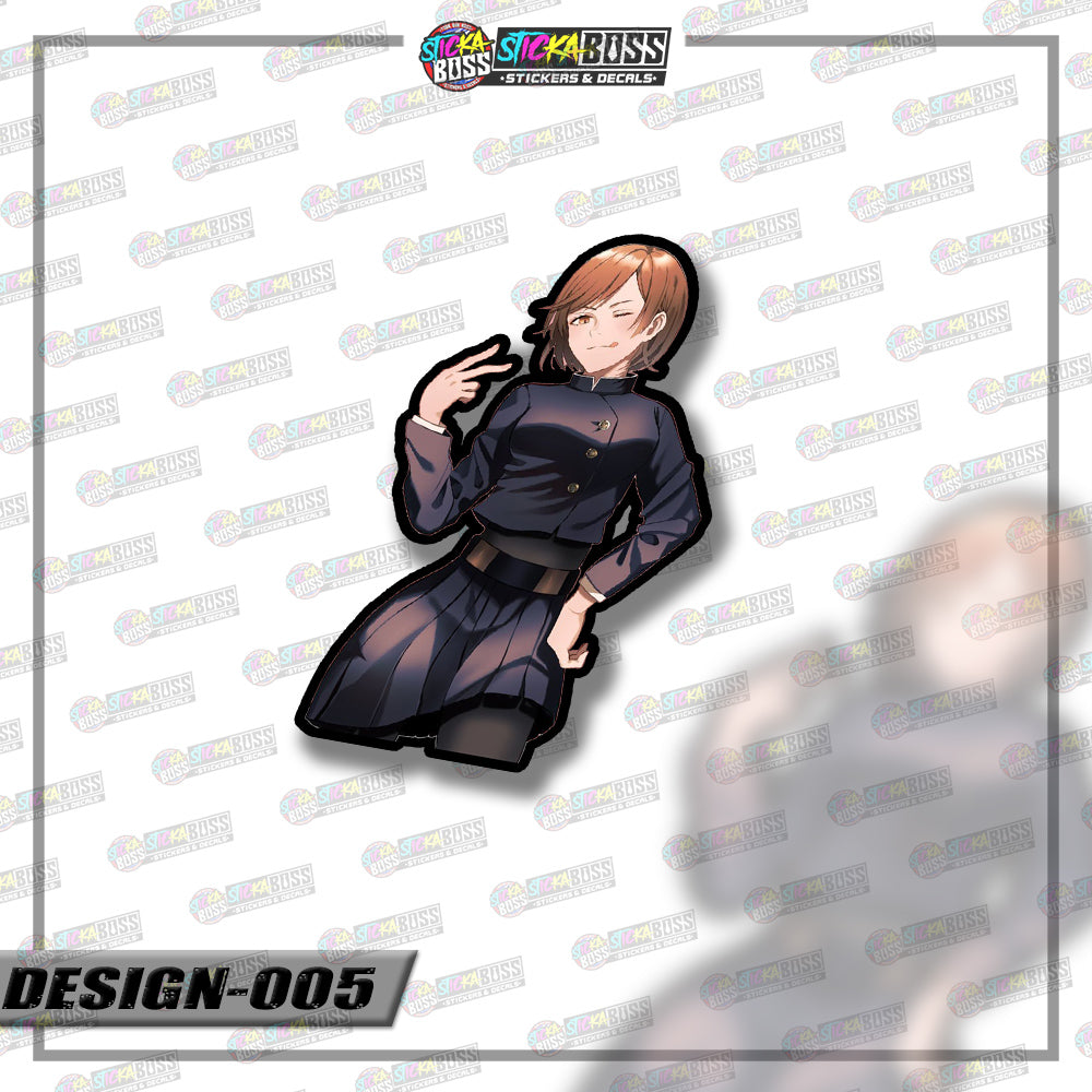 JUJUTSU KAISEN | VINYL STICKER【VINYL PRINTED】( LAMINATED / WATERPROOF )