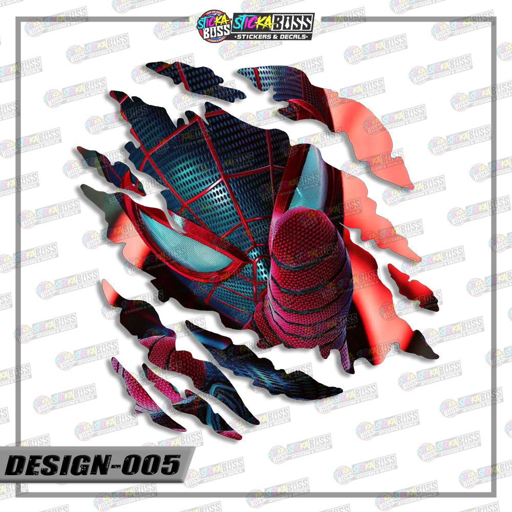 AVENGERS PART | ANIME SCRATCH STICKER【VINYL PRINTED】( LAMINATED / WATERPROOF )【Stickaboss】