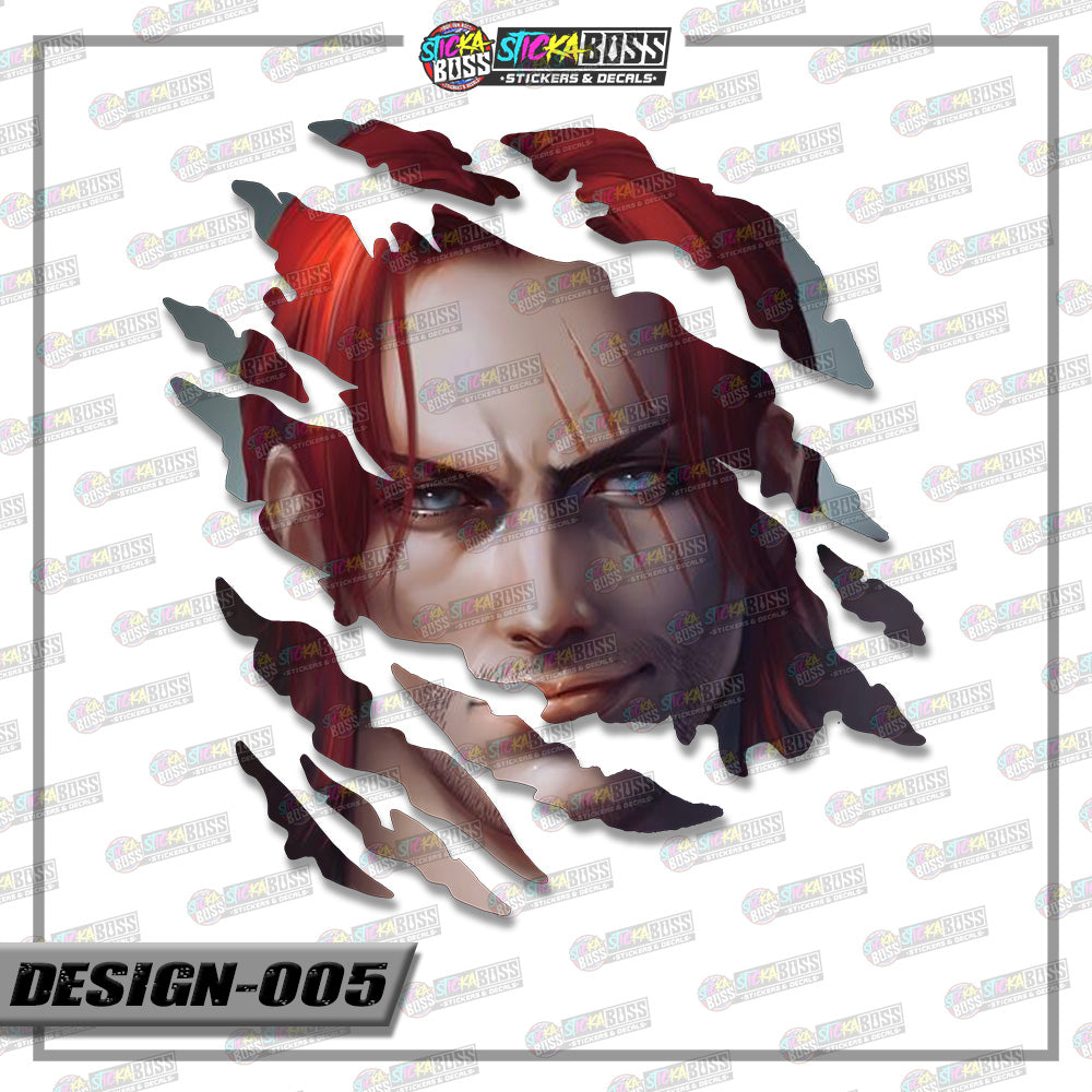 ONE PIECE PART 2 | ANIME SCRATCH STICKER【VINYL PRINTED】( LAMINATED / WATERPROOF )【Stickaboss】