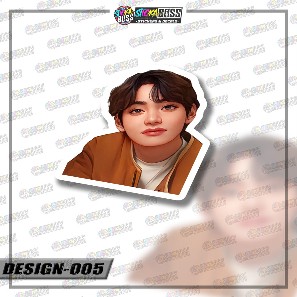 KPP-BTS | VINYL STICKER【VINYL PRINTED】( LAMINATED / WATERPROOF ) (Copy)