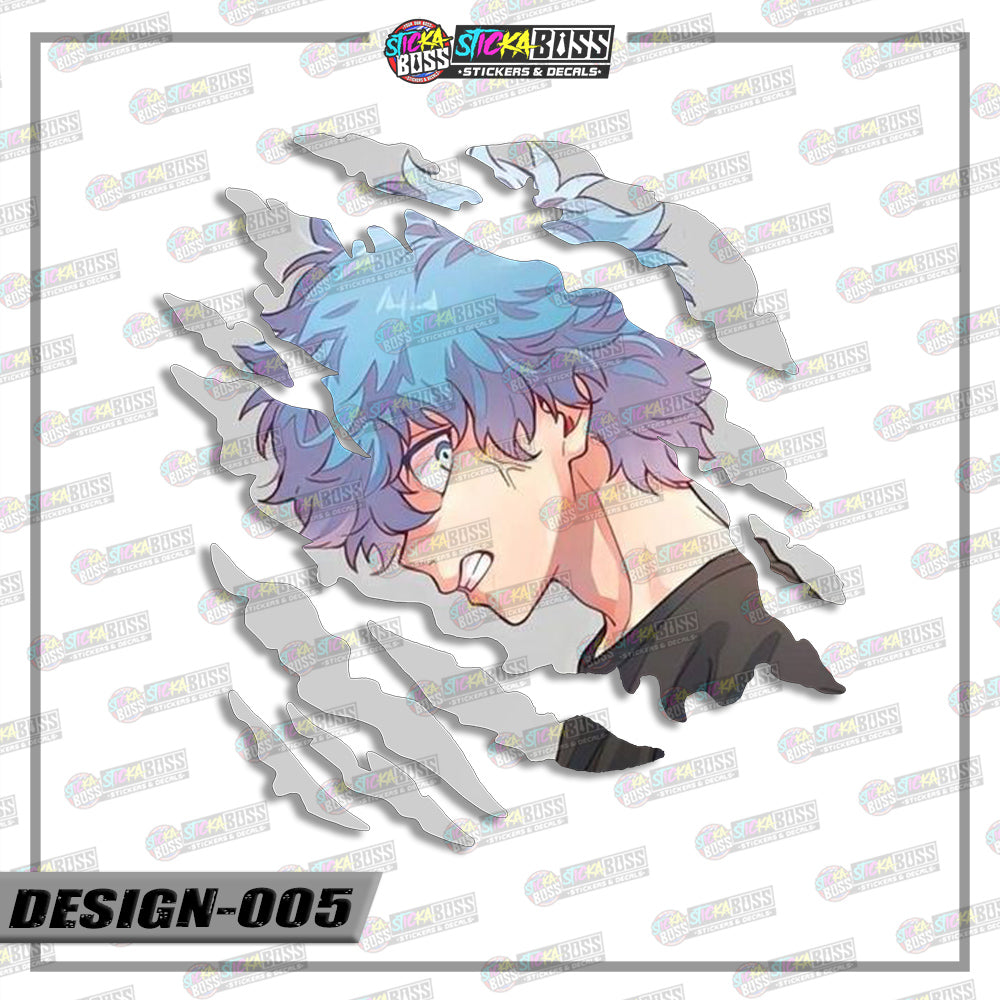 TOKYO REVENGERS | ANIME SCRATCH STICKER【VINYL PRINTED】( LAMINATED / WATERPROOF )【Stickaboss】