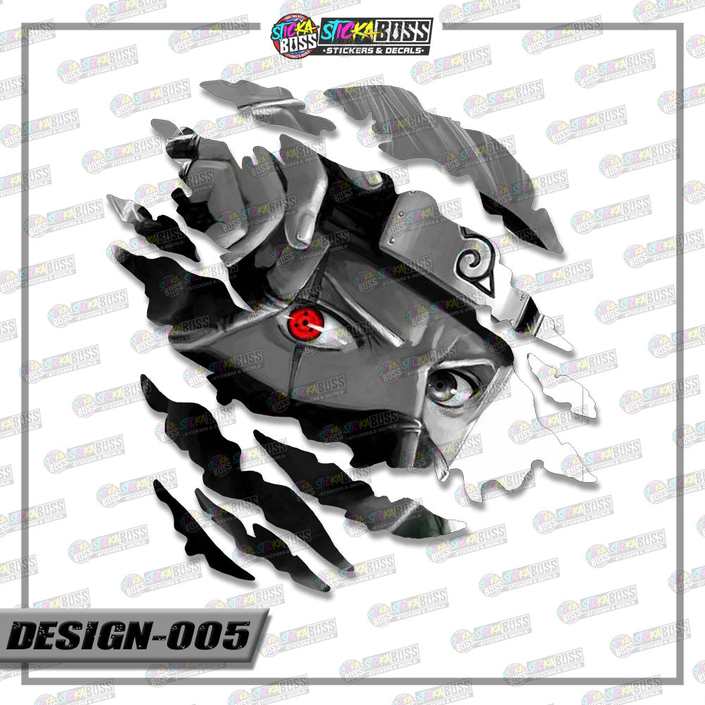 NARUTO PART 2 | ANIME SCRATCH STICKER【VINYL PRINTED】( LAMINATED / WATERPROOF )【Stickaboss】