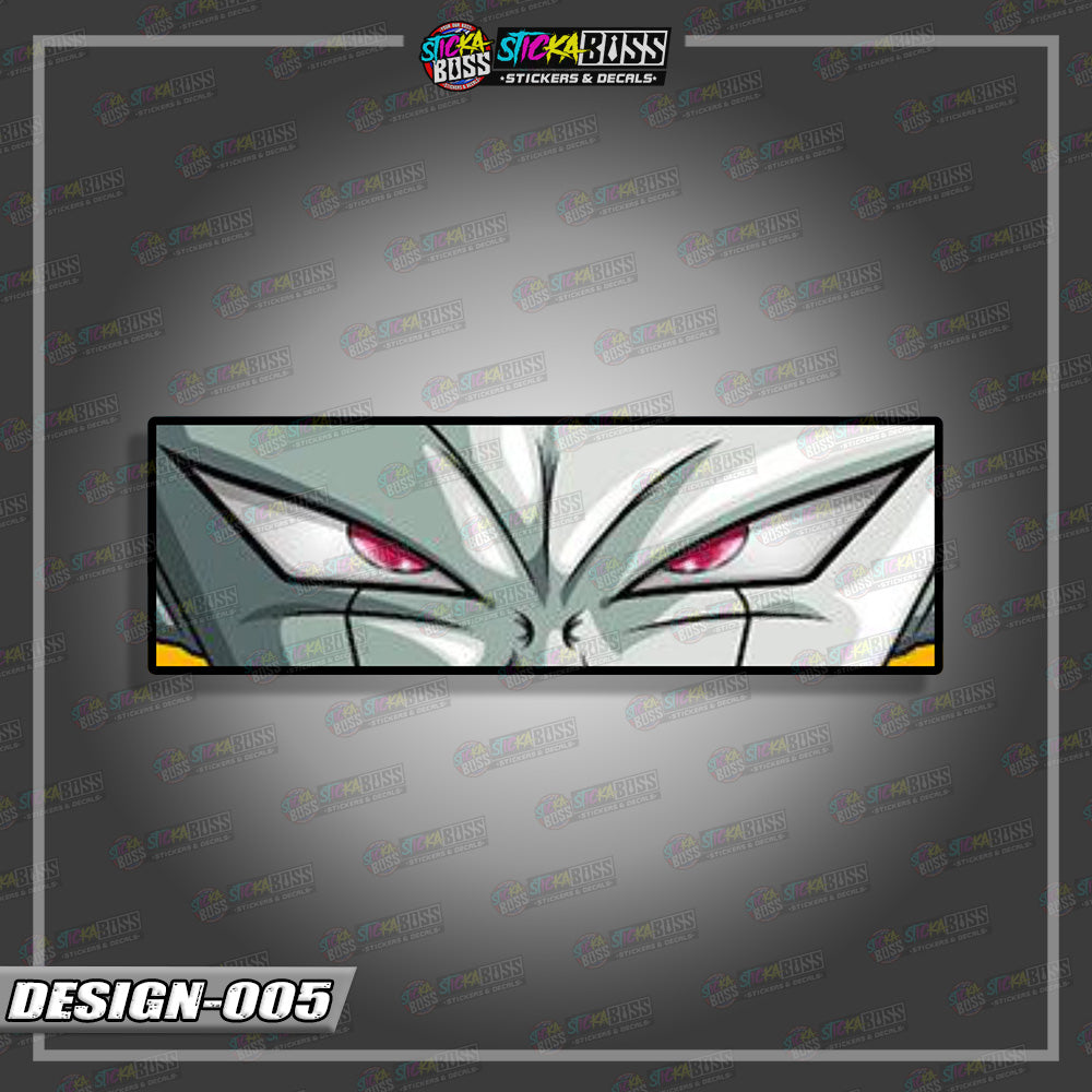 DRAGON BALL Z | ANIME EYE SLAP STICKER【VINYL PRINTED】( LAMINATED / WATERPROOF )