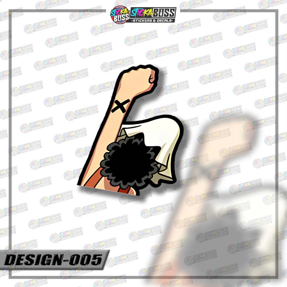 ONE PIECE P2 | VINYL STICKER【VINYL PRINTED】( LAMINATED / WATERPROOF ) (Copy)