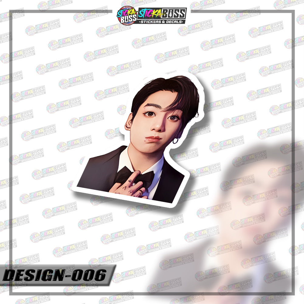 KPP-BTS | VINYL STICKER【VINYL PRINTED】( LAMINATED / WATERPROOF ) (Copy)