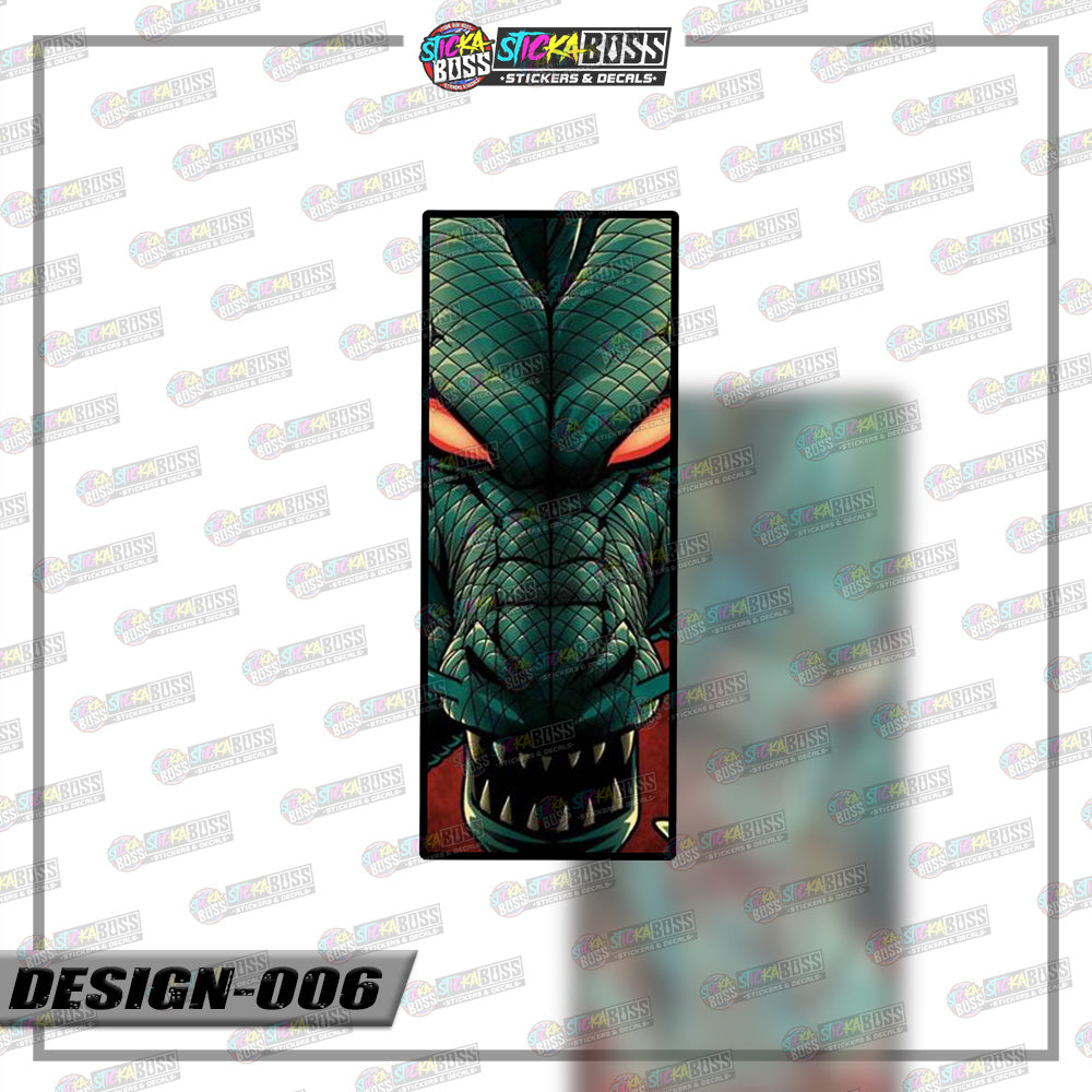DRAGONBALL | RECTANGLE SIZE VINYL STICKER 【VINYL PRINTED】( LAMINATED / WATERPROOF )