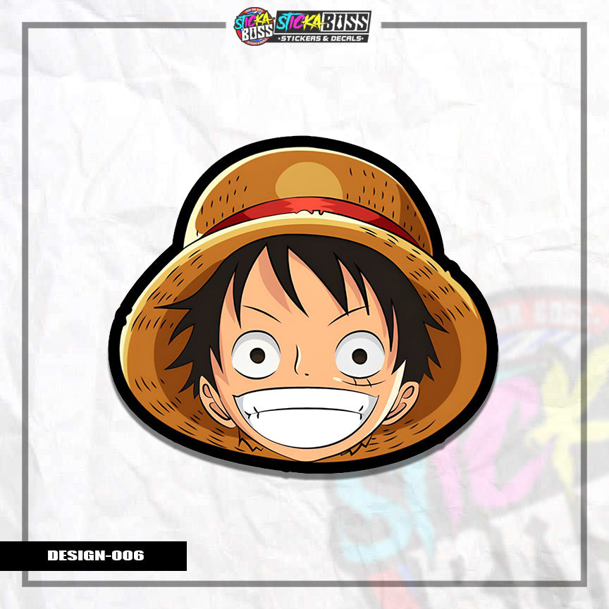 NARUTO | ANIME STICKER HEADS ( ANIME VINYL STICKER DECALS )【Stickaboss】 (Copy)