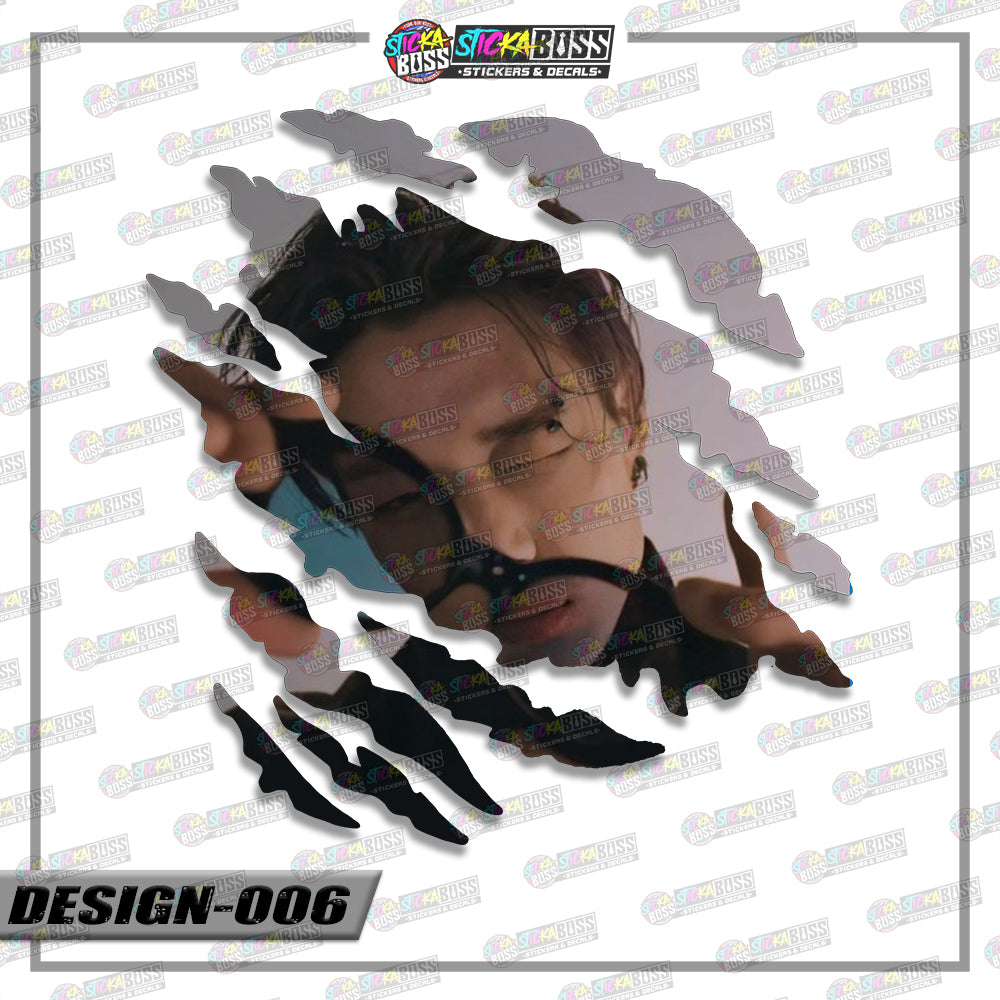 IKON | ANIME SCRATCH STICKER【VINYL PRINTED】( LAMINATED / WATERPROOF )【Stickaboss】