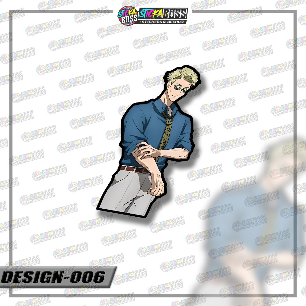 JUJUTSU KAISEN | VINYL STICKER【VINYL PRINTED】( LAMINATED / WATERPROOF )