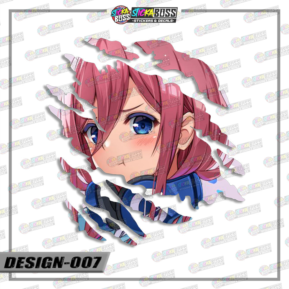 THE QUINTESSENTIAL QUINTUPLETS| ANIME SCRATCH STICKER【VINYL PRINTED】( LAMINATED / WATERPROOF )【Stick