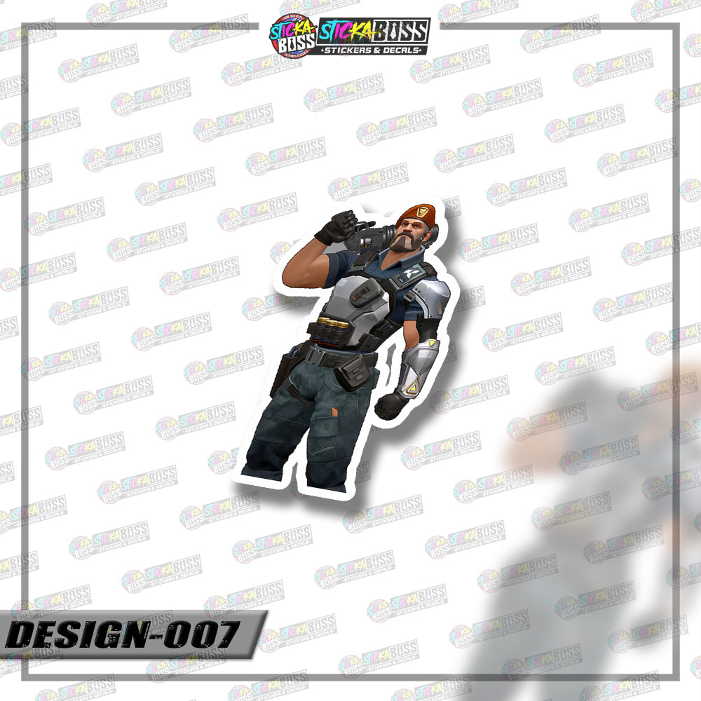 VALORANT | VINYL STICKER【VINYL PRINTED】( LAMINATED / WATERPROOF ) (Copy)