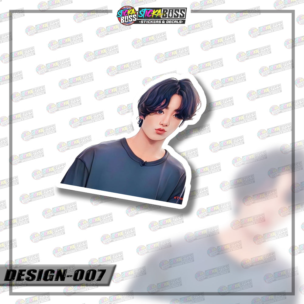 KPP-BTS | VINYL STICKER【VINYL PRINTED】( LAMINATED / WATERPROOF ) (Copy)