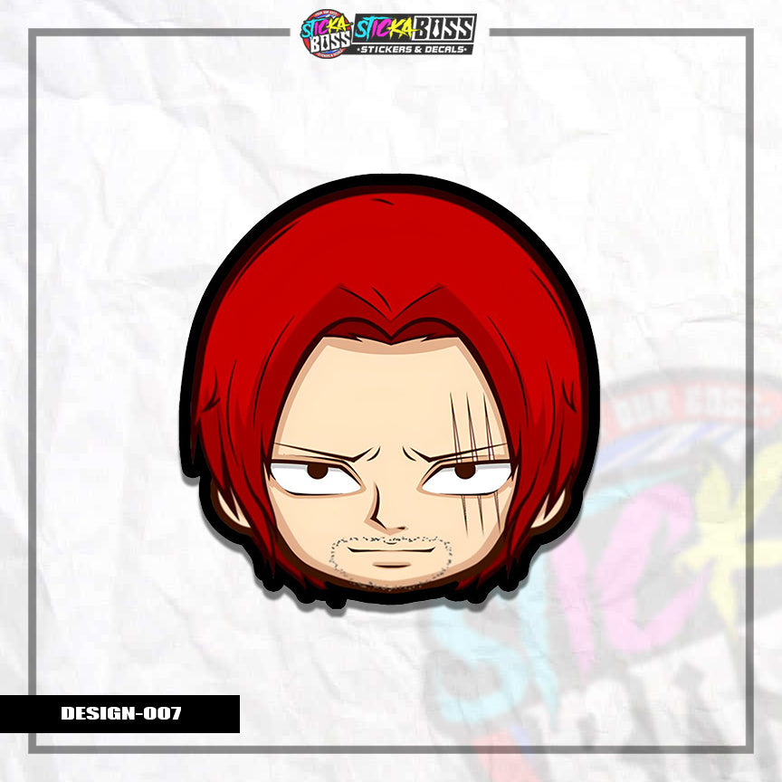 NARUTO | ANIME STICKER HEADS ( ANIME VINYL STICKER DECALS )【Stickaboss】 (Copy)