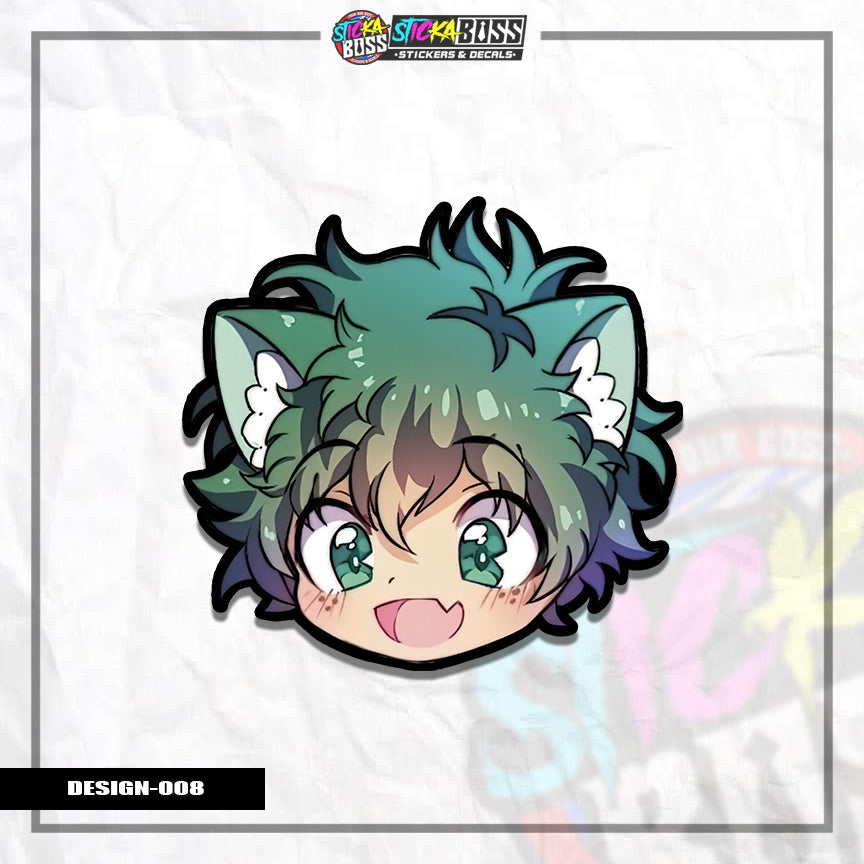 MY HERO ACADEMIA | ANIME STICKER HEADS ( ANIME VINYL STICKER DECALS )【Stickaboss】