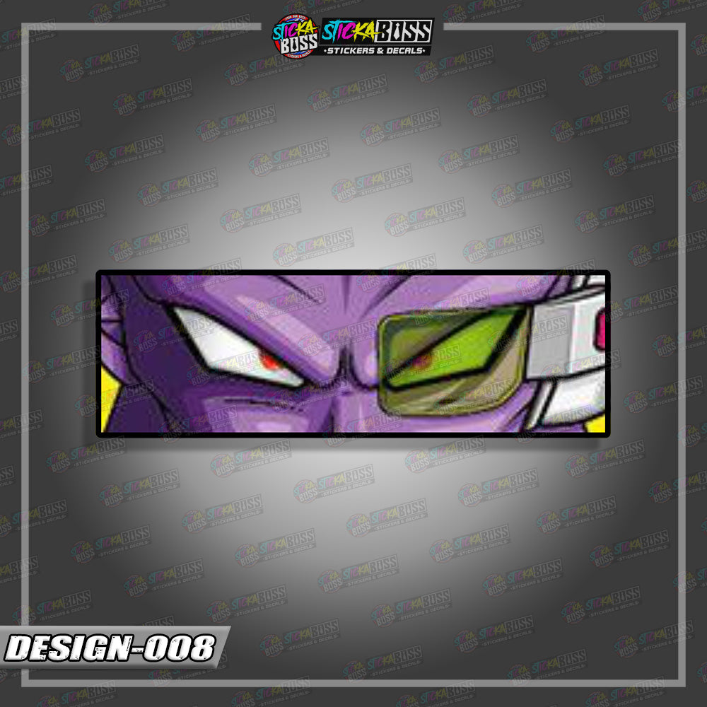 DRAGON BALL Z | ANIME EYE SLAP STICKER【VINYL PRINTED】( LAMINATED / WATERPROOF )