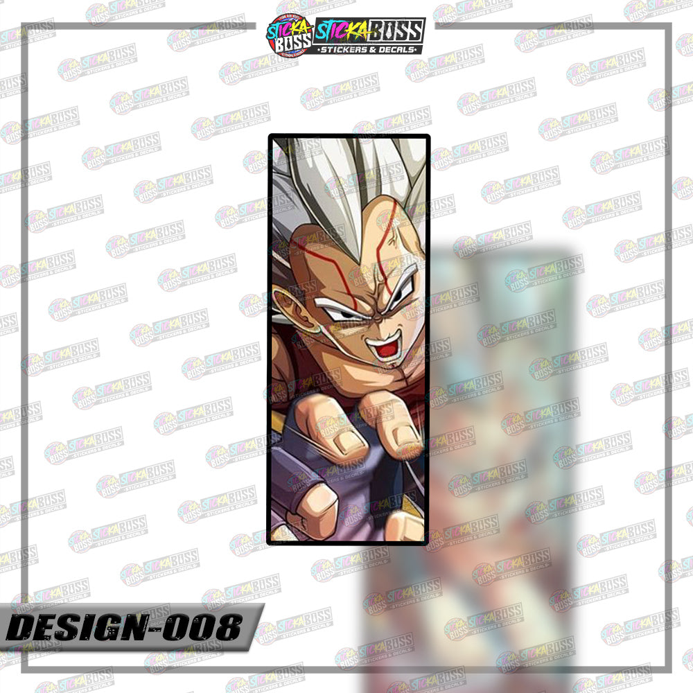 DRAGONBALL | RECTANGLE SIZE VINYL STICKER 【VINYL PRINTED】( LAMINATED / WATERPROOF )