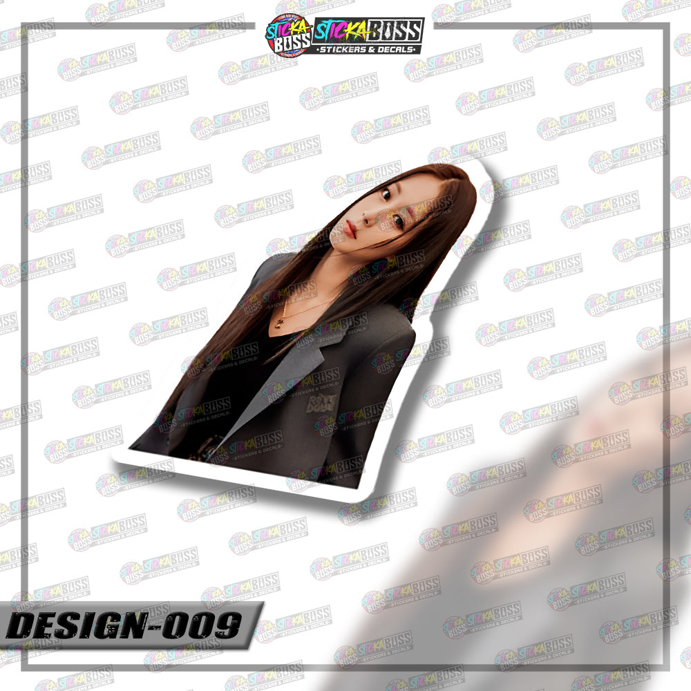 KPOP-TWICE | VINYL STICKER【VINYL PRINTED】( LAMINATED / WATERPROOF ) (Copy)