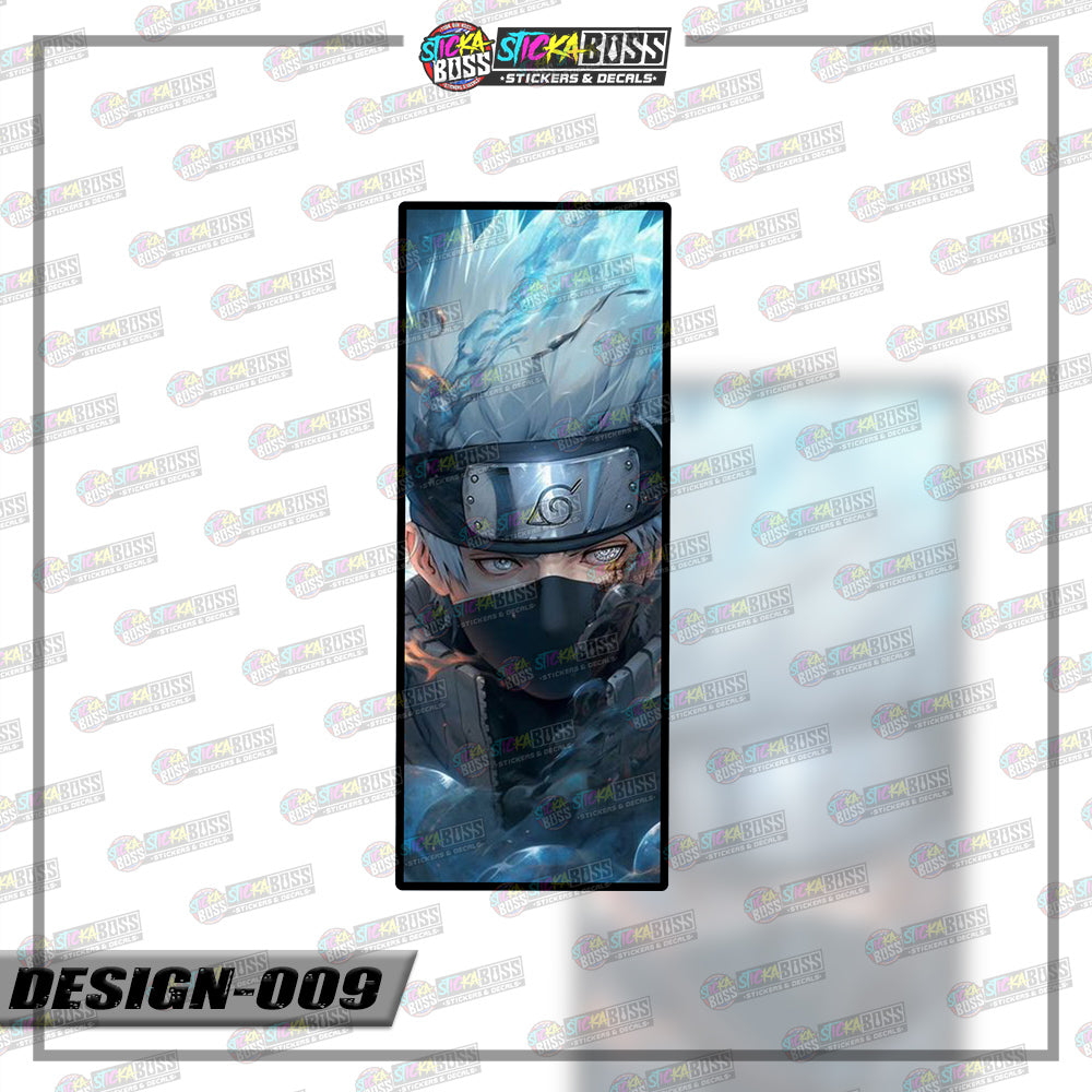 NARUTO | RECTANGLE SIZE VINYL STICKER 【VINYL PRINTED】( LAMINATED / WATERPROOF )