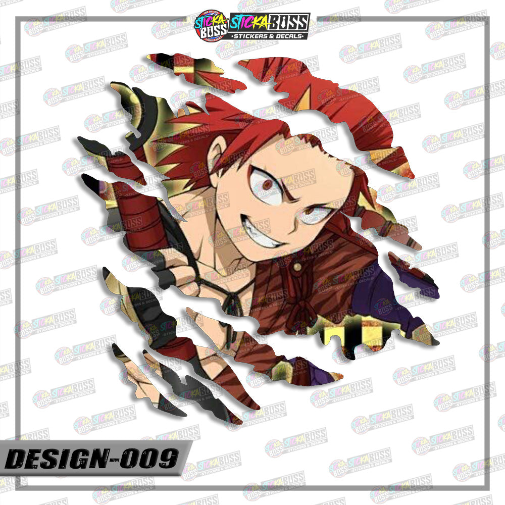 MY HERO ACADEMIA | ANIME SCRATCH STICKER【VINYL PRINTED】( LAMINATED / WATERPROOF )【Stickaboss】