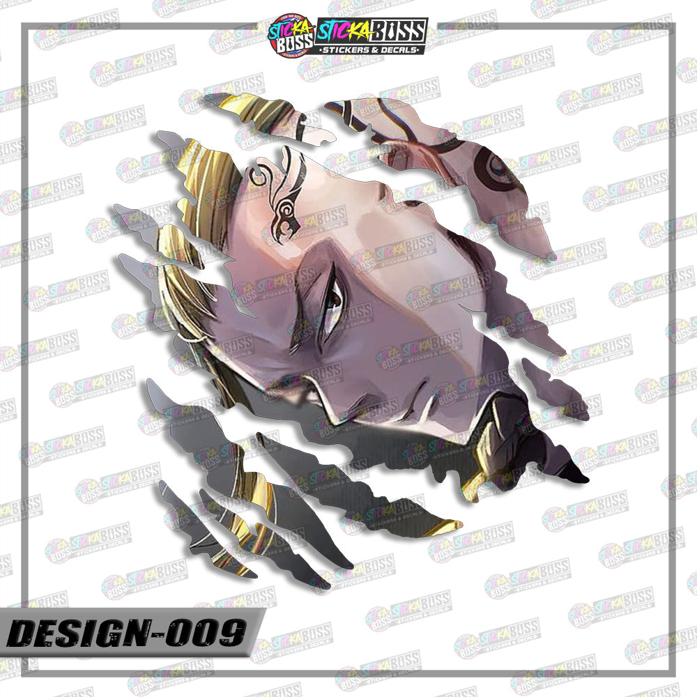 TOKYO REVENGERS | ANIME SCRATCH STICKER【VINYL PRINTED】( LAMINATED / WATERPROOF )【Stickaboss】