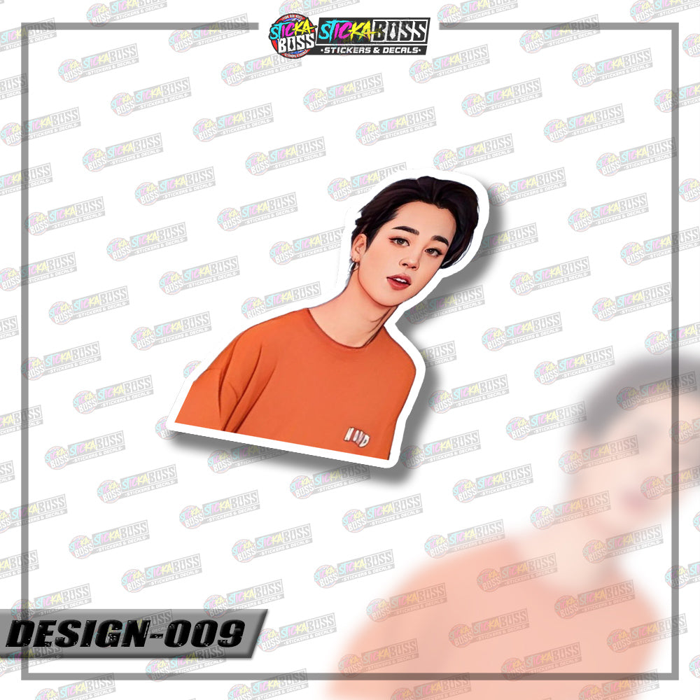 KPP-BTS | VINYL STICKER【VINYL PRINTED】( LAMINATED / WATERPROOF ) (Copy)