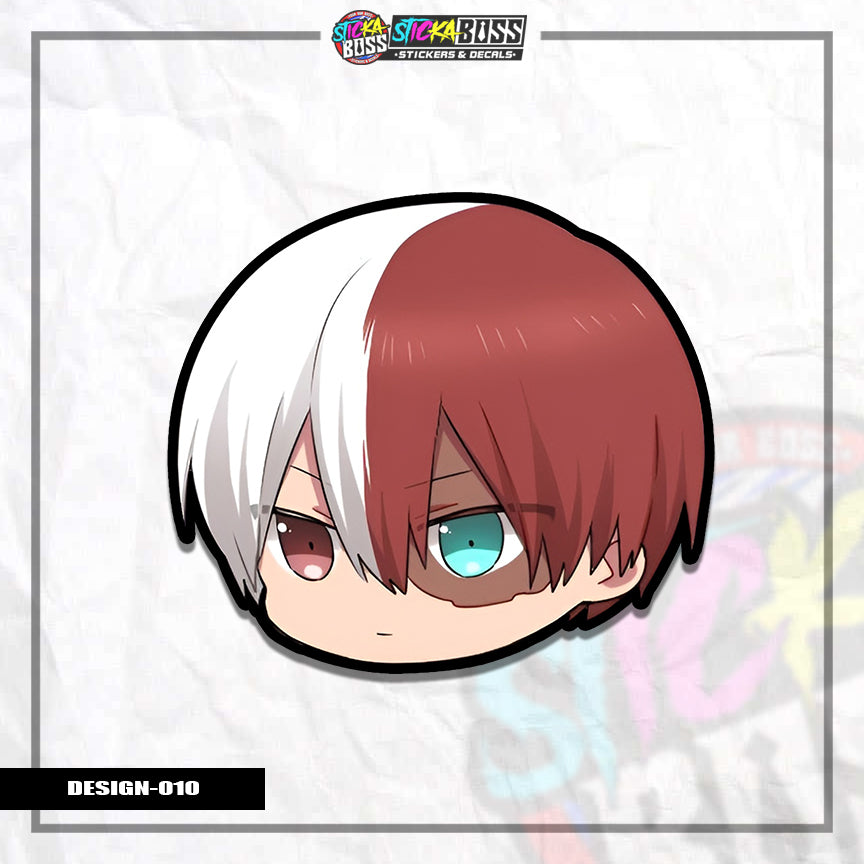 MY HERO ACADEMIA | ANIME STICKER HEADS ( ANIME VINYL STICKER DECALS )【Stickaboss】