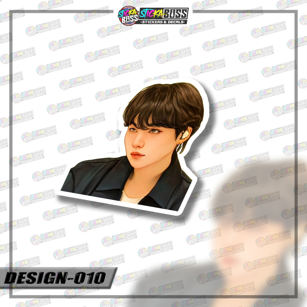 KPP-BTS | VINYL STICKER【VINYL PRINTED】( LAMINATED / WATERPROOF ) (Copy)