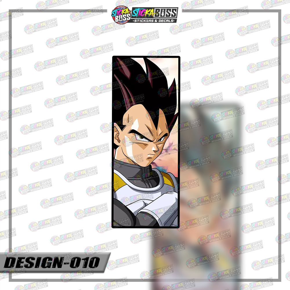 DRAGONBALL | RECTANGLE SIZE VINYL STICKER 【VINYL PRINTED】( LAMINATED / WATERPROOF )