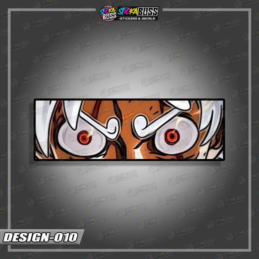 ONE PIECE PART 1 | ANIME EYE SLAP STICKER【VINYL PRINTED】( LAMINATED / WATERPROOF )