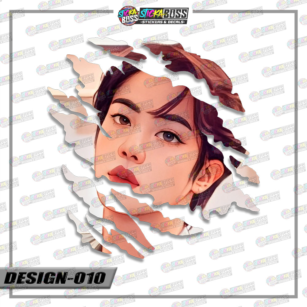 BTS PART 2 | ANIME SCRATCH STICKER【VINYL PRINTED】( LAMINATED / WATERPROOF )【Stickaboss】