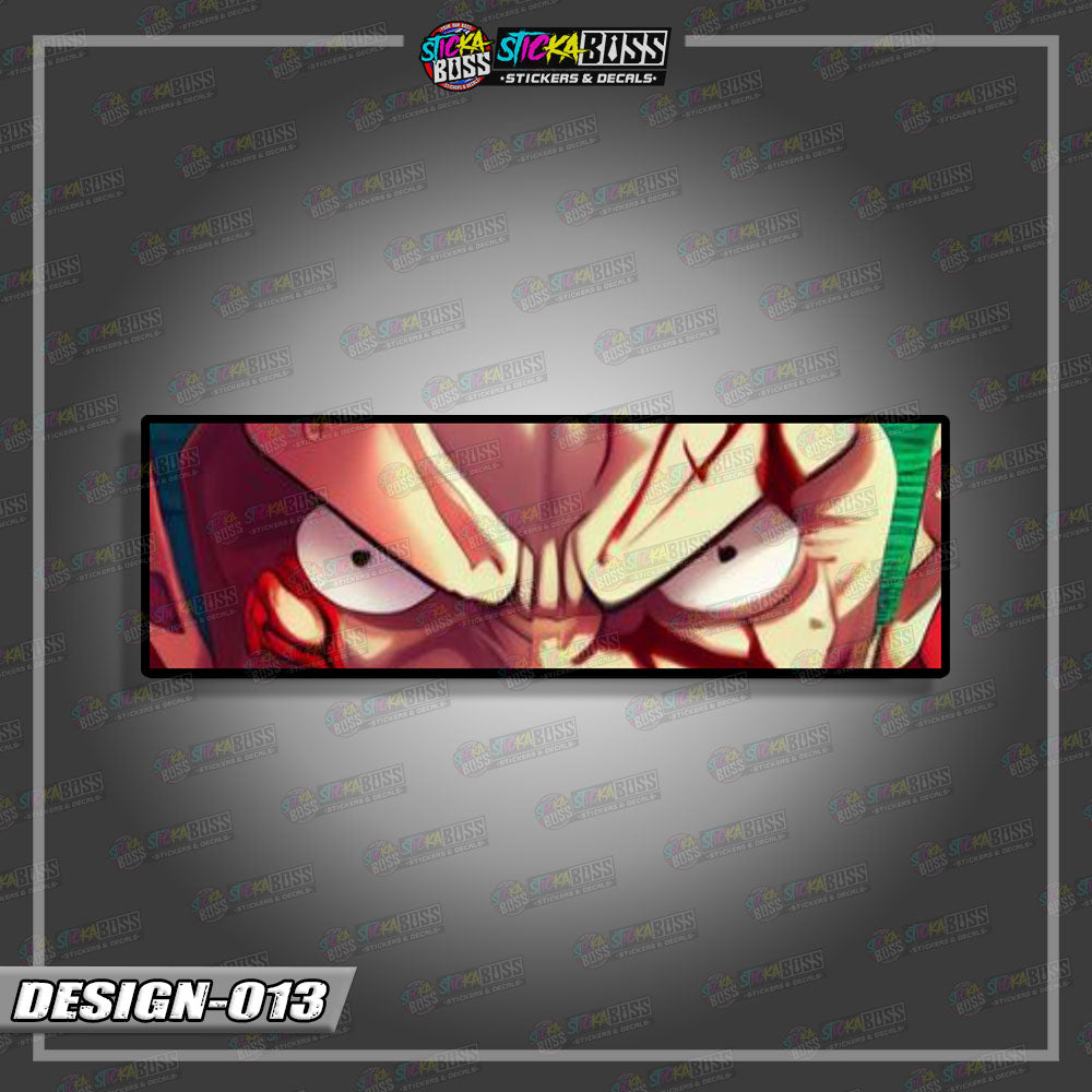 ONE PIECE PART 1 | ANIME EYE SLAP STICKER【VINYL PRINTED】( LAMINATED / WATERPROOF )