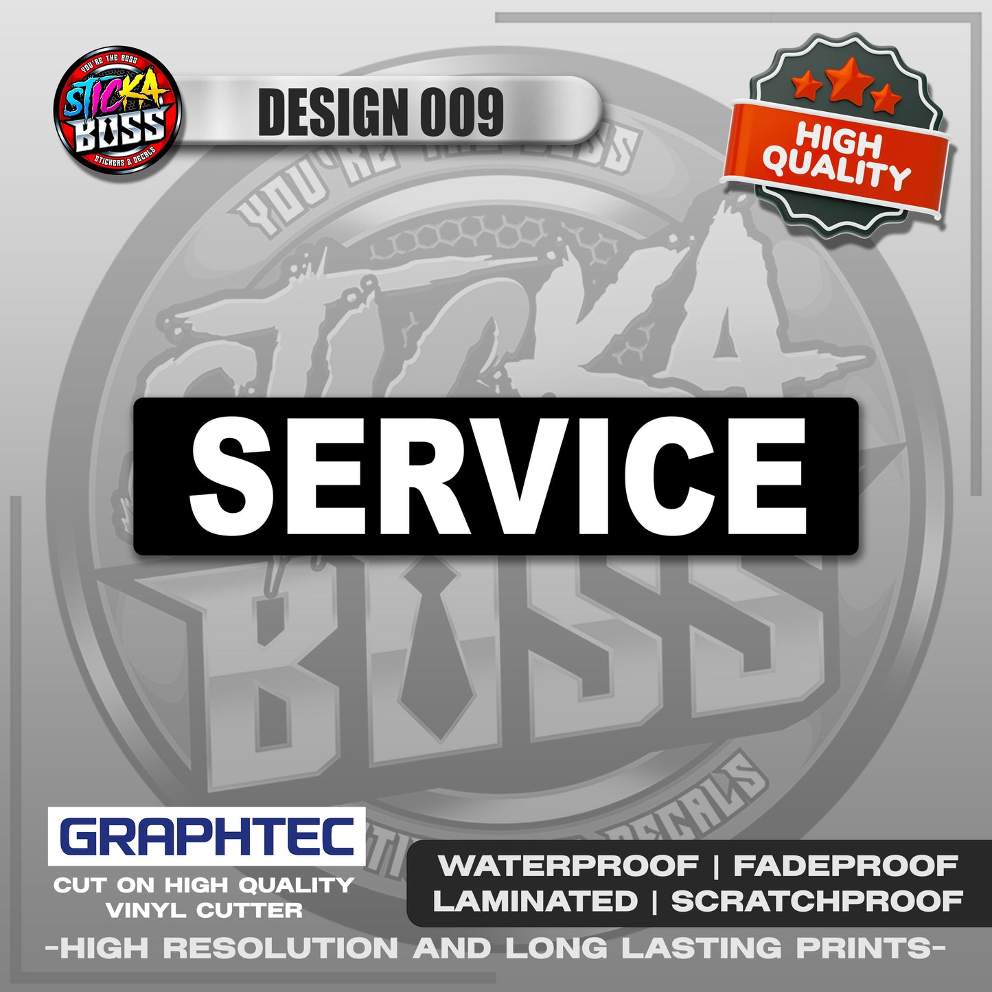 NOT FOR HIRE, FAMILY USE ETC. | VINYL WATERPROOF STICKER | PREMIUM LAMINATED【PRINTED】