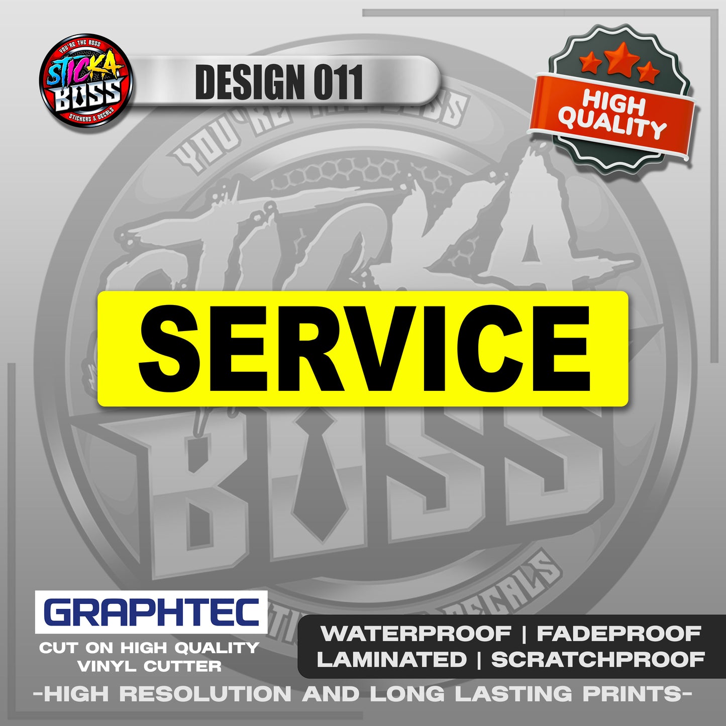 NOT FOR HIRE, FAMILY USE ETC. | VINYL WATERPROOF STICKER | PREMIUM LAMINATED【PRINTED】