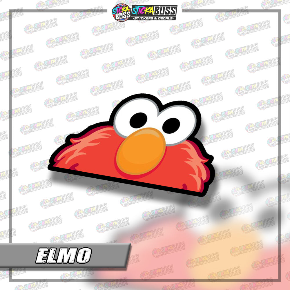 SESAME STREET |PEEKER STICKER【VINYL PRINTED】( LAMINATED / WATERPROOF )