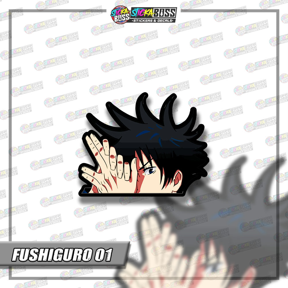 JUJUTSU KAISEN | ANIME PEEKER STICKER【VINYL PRINTED】( LAMINATED / WATERPROOF )
