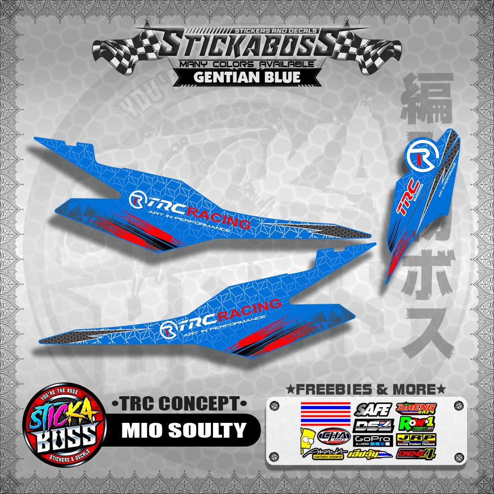 MIO SOULTY STICKER DECALS ( TRC CONCEPT ) 【WITH FREEBIES】