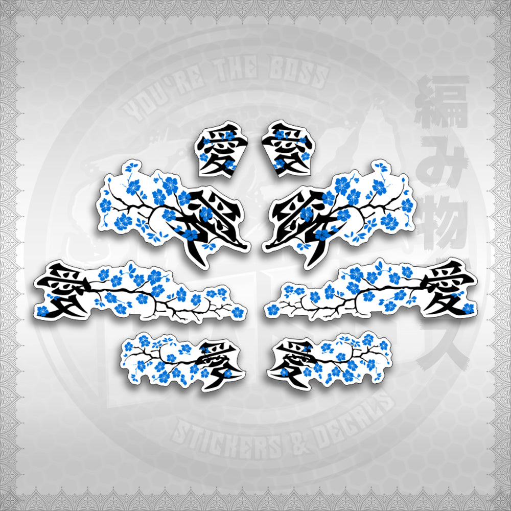 STICKER DECALS for NMAX V1 INDO FOR WHITE (NV1FWSAXFL) By STICKABOSS (SOFIE LAMINATED WATERPROOF)