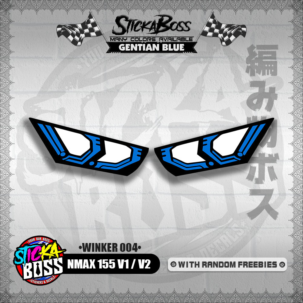 NMAX 155 V1 / V2 (WINKER 004) TRANSPARENT【WITH FREEBIES】