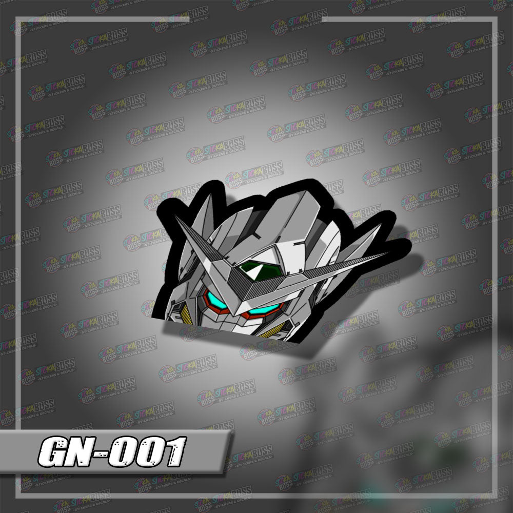 GUNDAM | ANIME PEEKER STICKER【VINYL PRINTED】( LAMINATED / WATERPROOF )