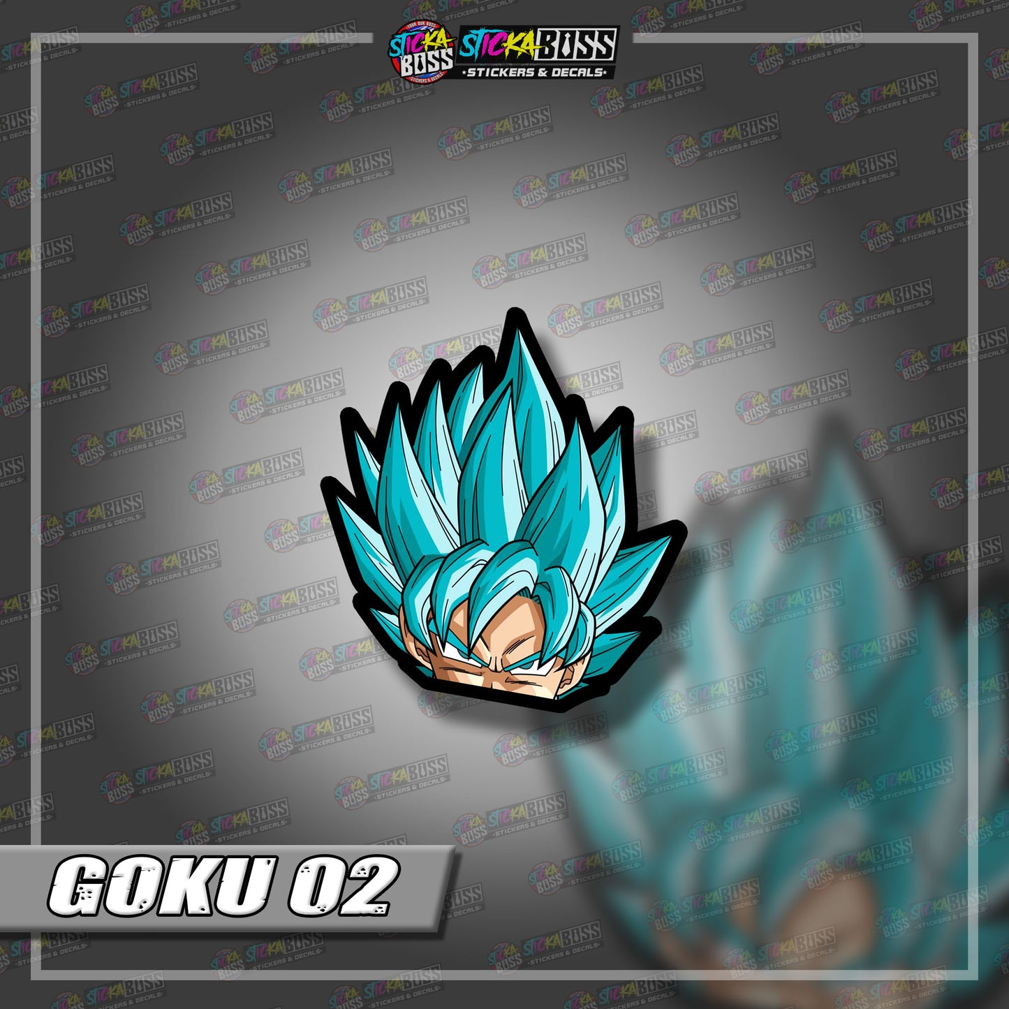 DRAGON BALL Z | ANIME PEEKER STICKER【VINYL PRINTED】( LAMINATED / WATERPROOF )