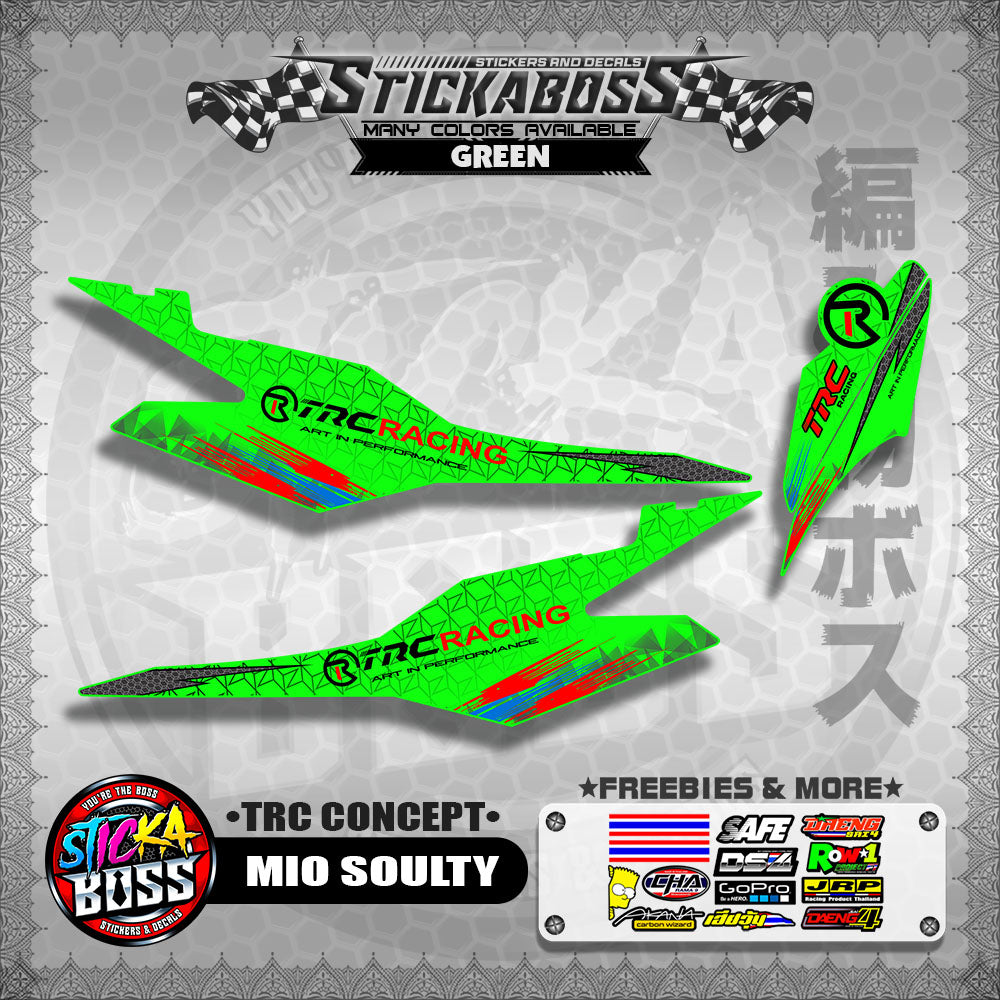 MIO SOULTY STICKER DECALS ( TRC CONCEPT ) 【WITH FREEBIES】