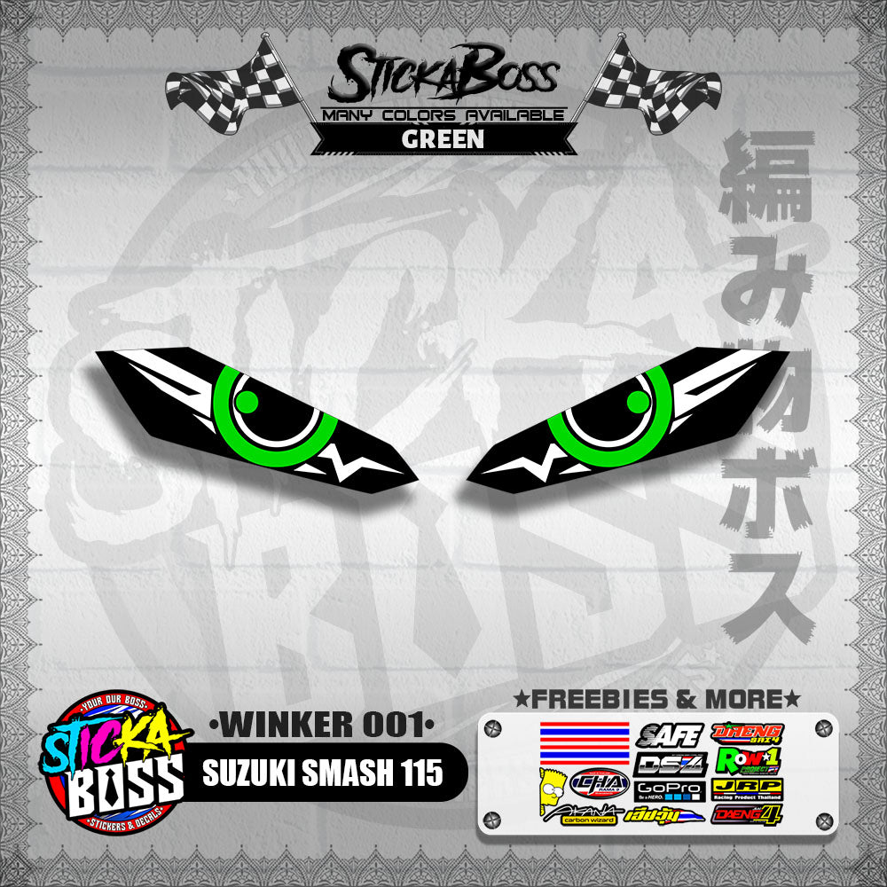 SMASH 115 (WINKER 001) TRANSPARENT【WITH FREEBIES】