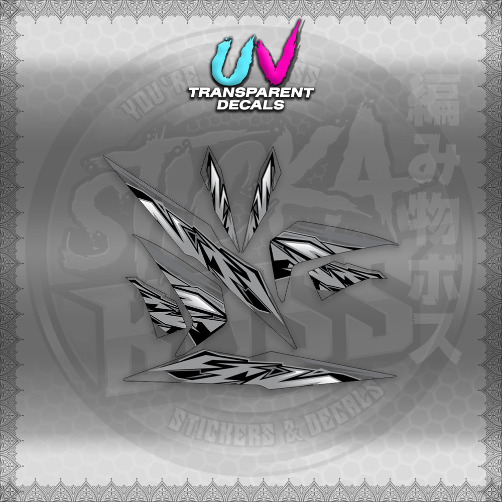 STICKER DECALS for BEAT 110 V2 (INMAUVTRSTMODE) By STICKABOSS (SOFIE LAMINATED WATERPROOF)