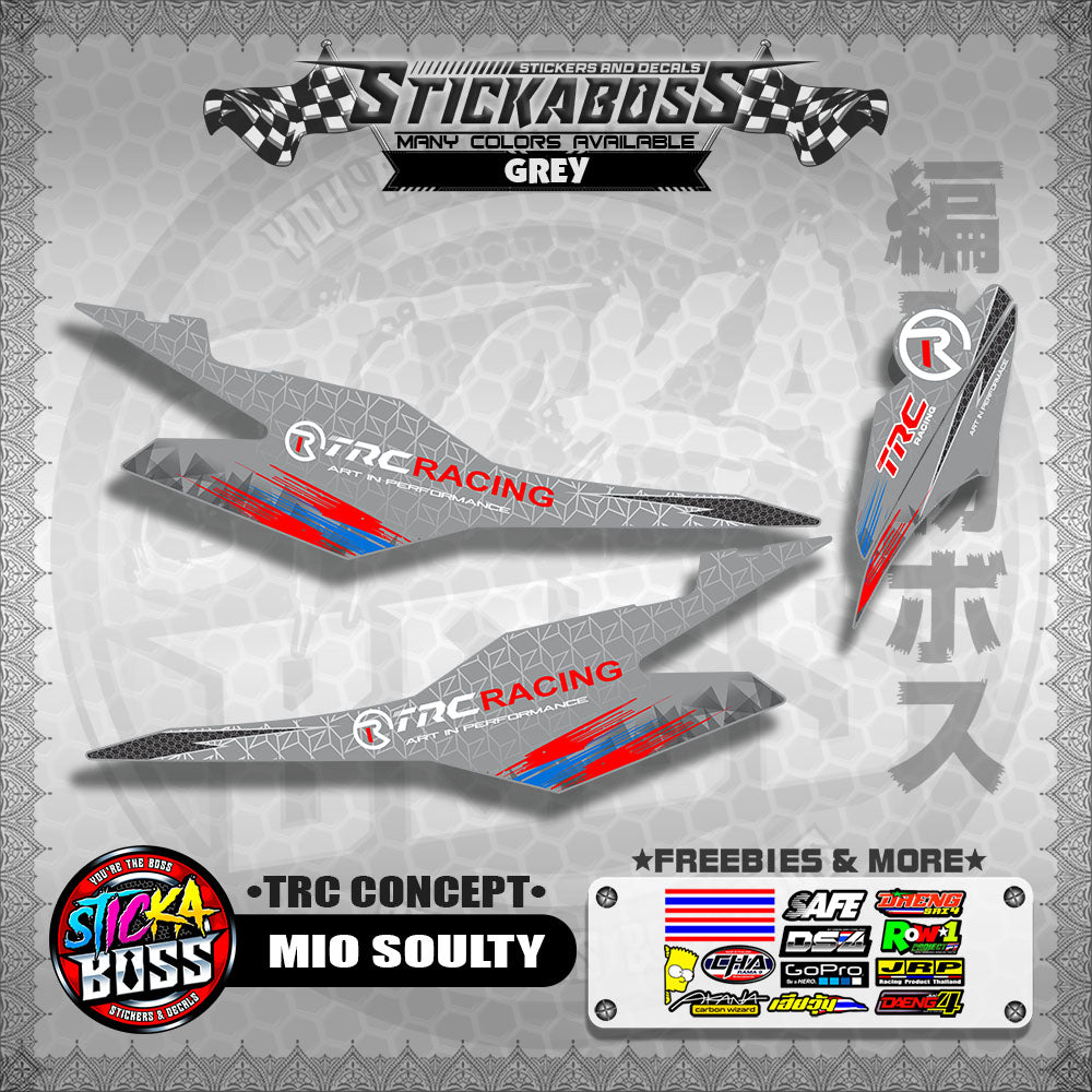 MIO SOULTY STICKER DECALS ( TRC CONCEPT ) 【WITH FREEBIES】